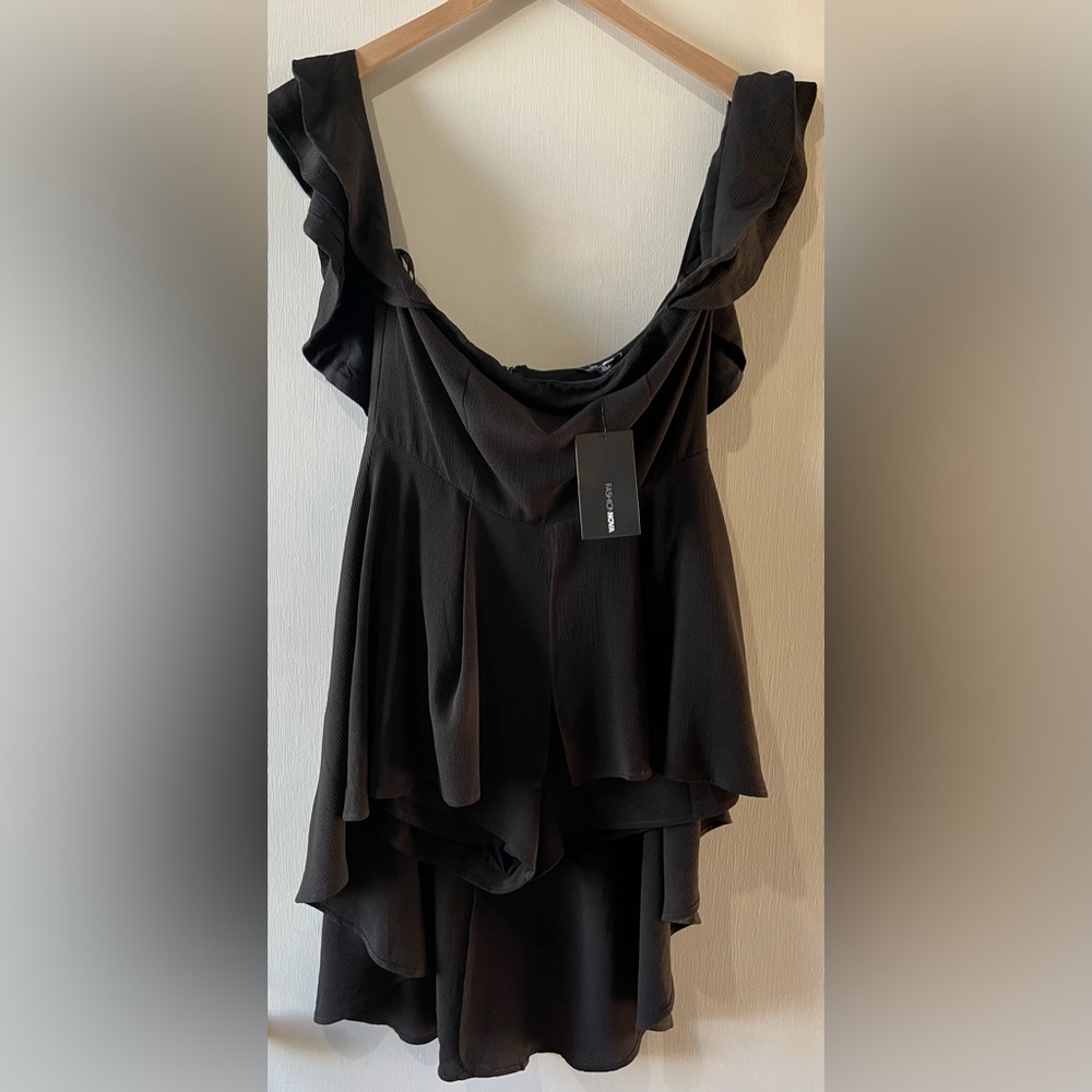 Fashion Nova Black Romper | NWT